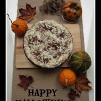 Torta Nutella. And I'm ready for Halloween.