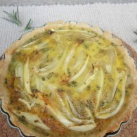 Koromačeva pita s kokosovim mlekom