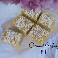 Kokosovo mangova pita