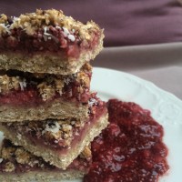 Jagodno bananini ovseni kvadratki