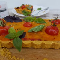 Pozno poletna slana pita s čičirikinim testom