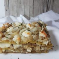 Koromačeva lazanja s štirimi vrstami sira