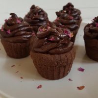 Ekstra čokoladni muffini, brezglutenski in veganski