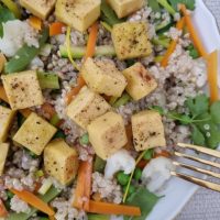 Tofu, v katerem sojo zamenja čičerika